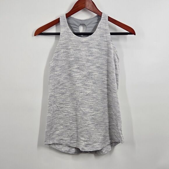 Lululemon Sweat Reps 2 In 1 Tank Size 8 Wee Are From Space Nimbus Battleship - Picture 1 of 4